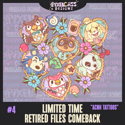 Limited Time - Retired Files Comeback (PNG SUBLIMATION)