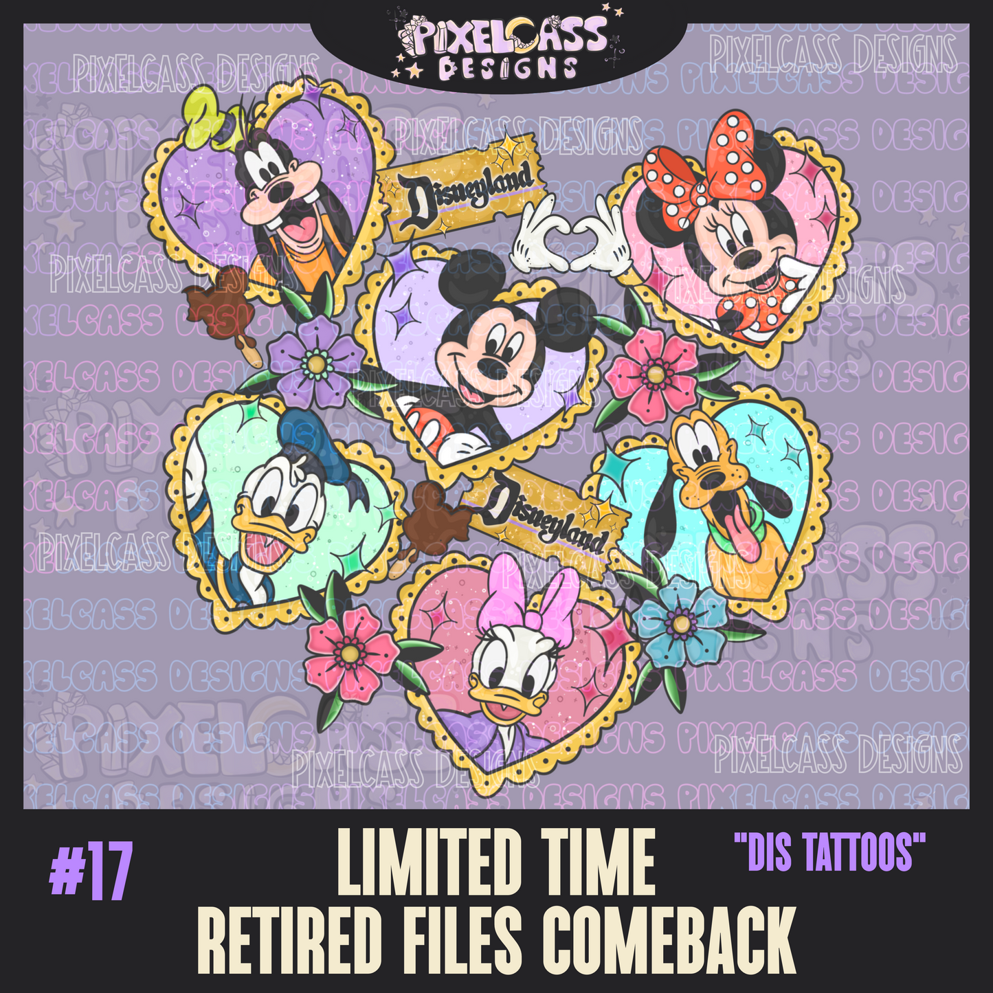 Limited Time - Retired Files Comeback (PNG SUBLIMATION)