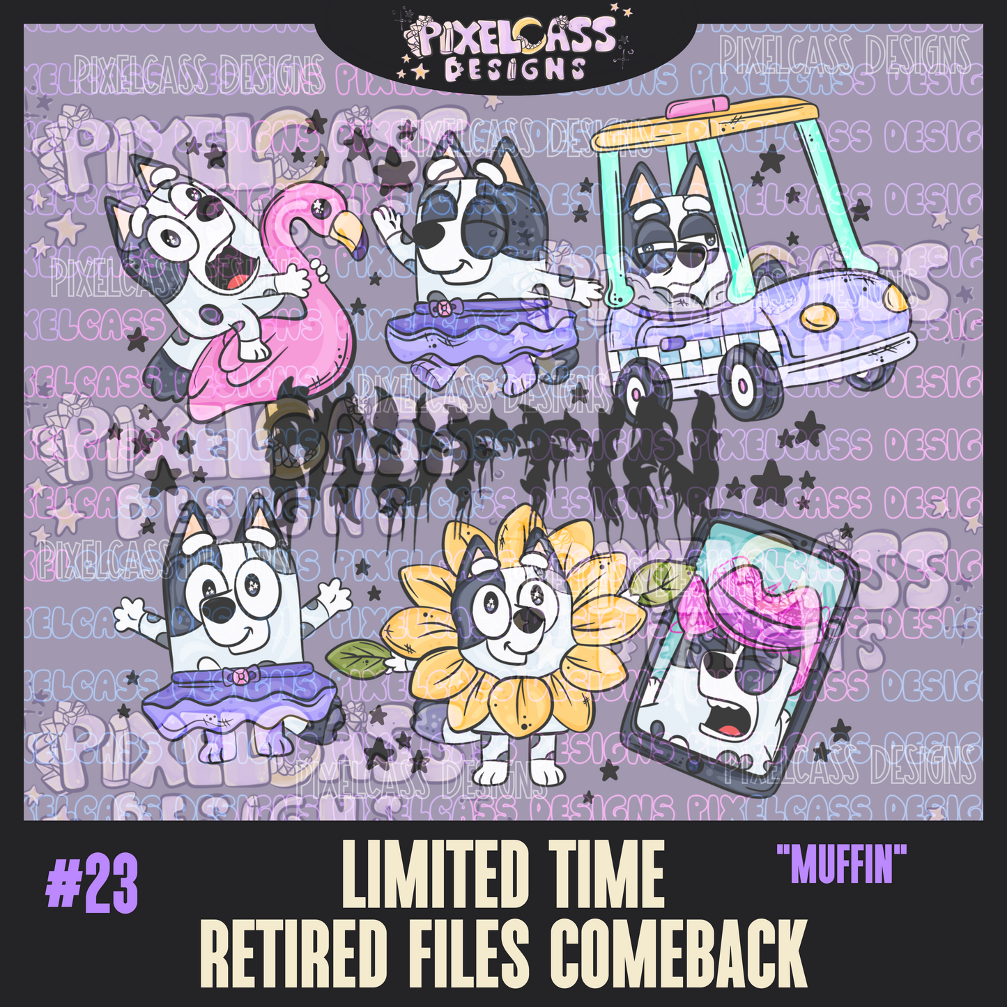 Limited Time - Retired Files Comeback (PNG SUBLIMATION)