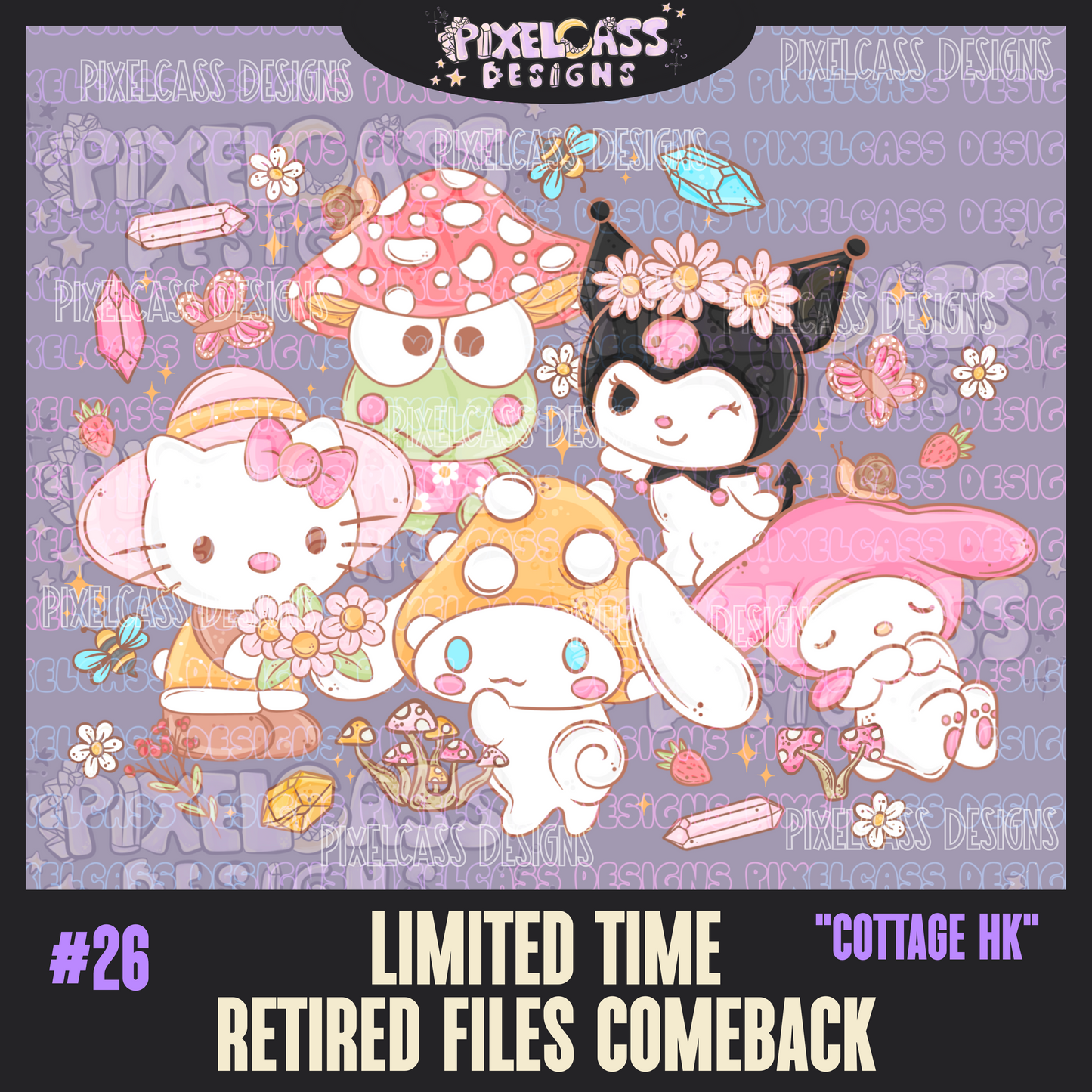 Limited Time - Retired Files Comeback (PNG SUBLIMATION)