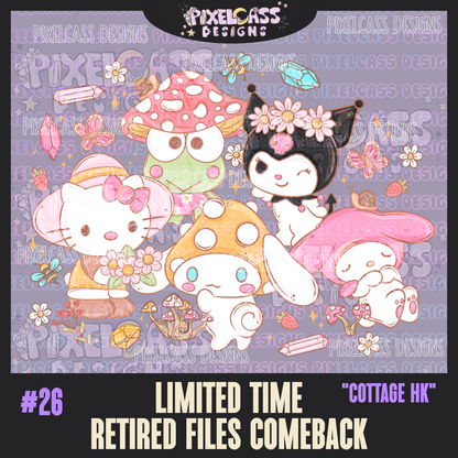 Limited Time - Retired Files Comeback (PNG SUBLIMATION)