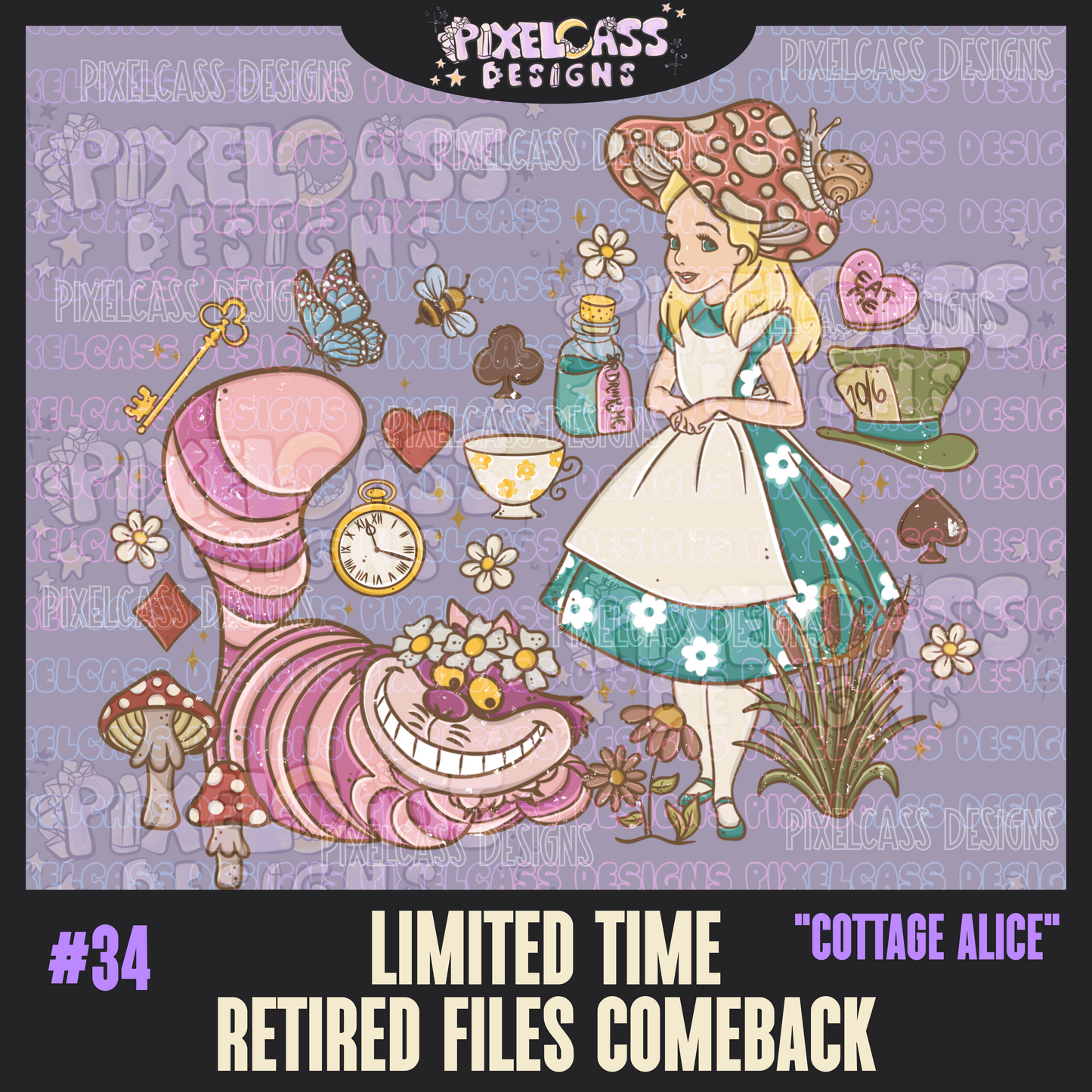Limited Time - Retired Files Comeback (PNG SUBLIMATION)