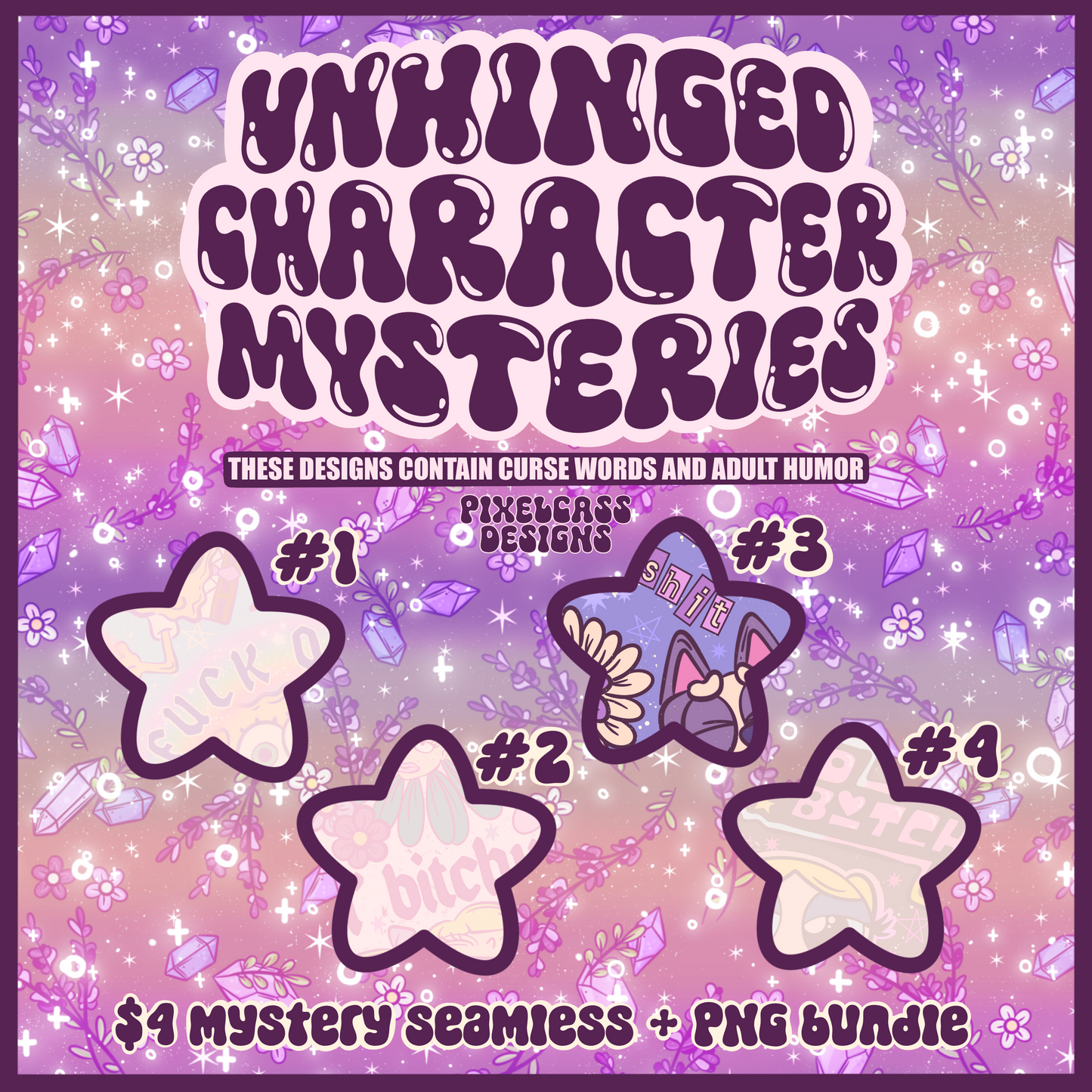 MYSTERY FILES SALE - Unhinged Characters August 2025