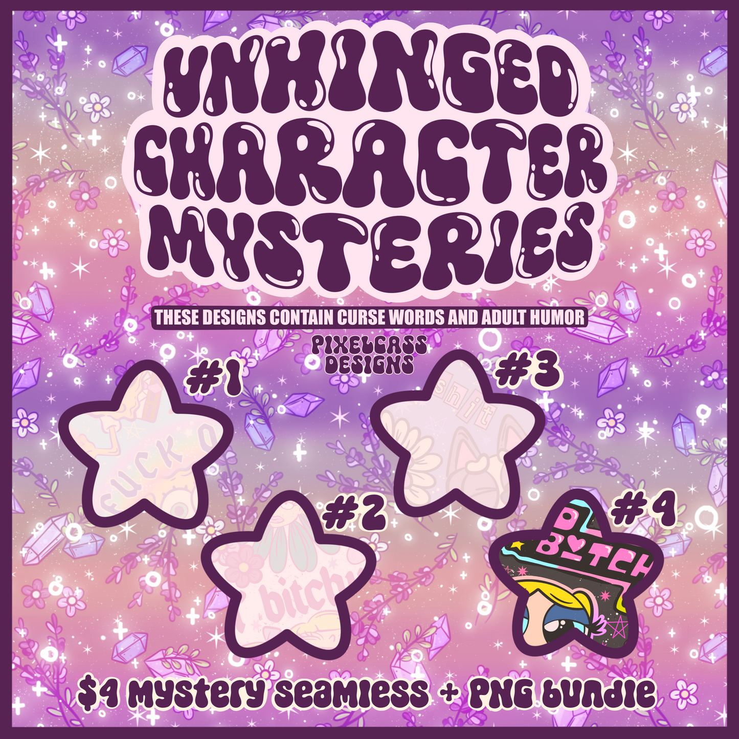 MYSTERY FILES SALE - Unhinged Characters August 2025