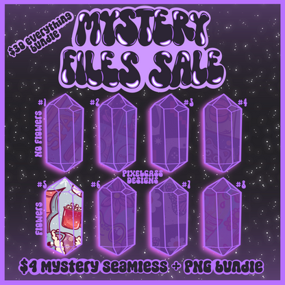 MYSTERY FILES SALE - SEPTEMBER 2025