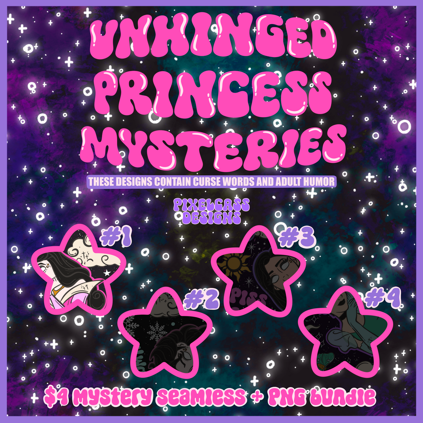 MYSTERY FILES SALE - Unhinged Princesses December 2025