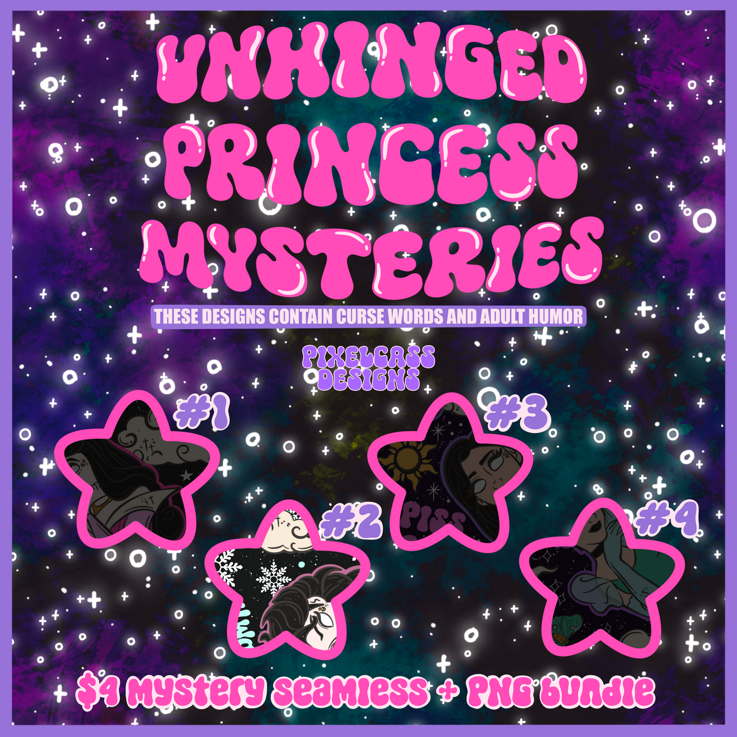 MYSTERY FILES SALE - Unhinged Princesses December 2025