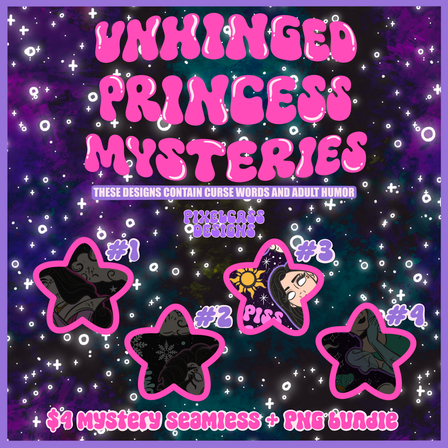 MYSTERY FILES SALE - Unhinged Princesses December 2025
