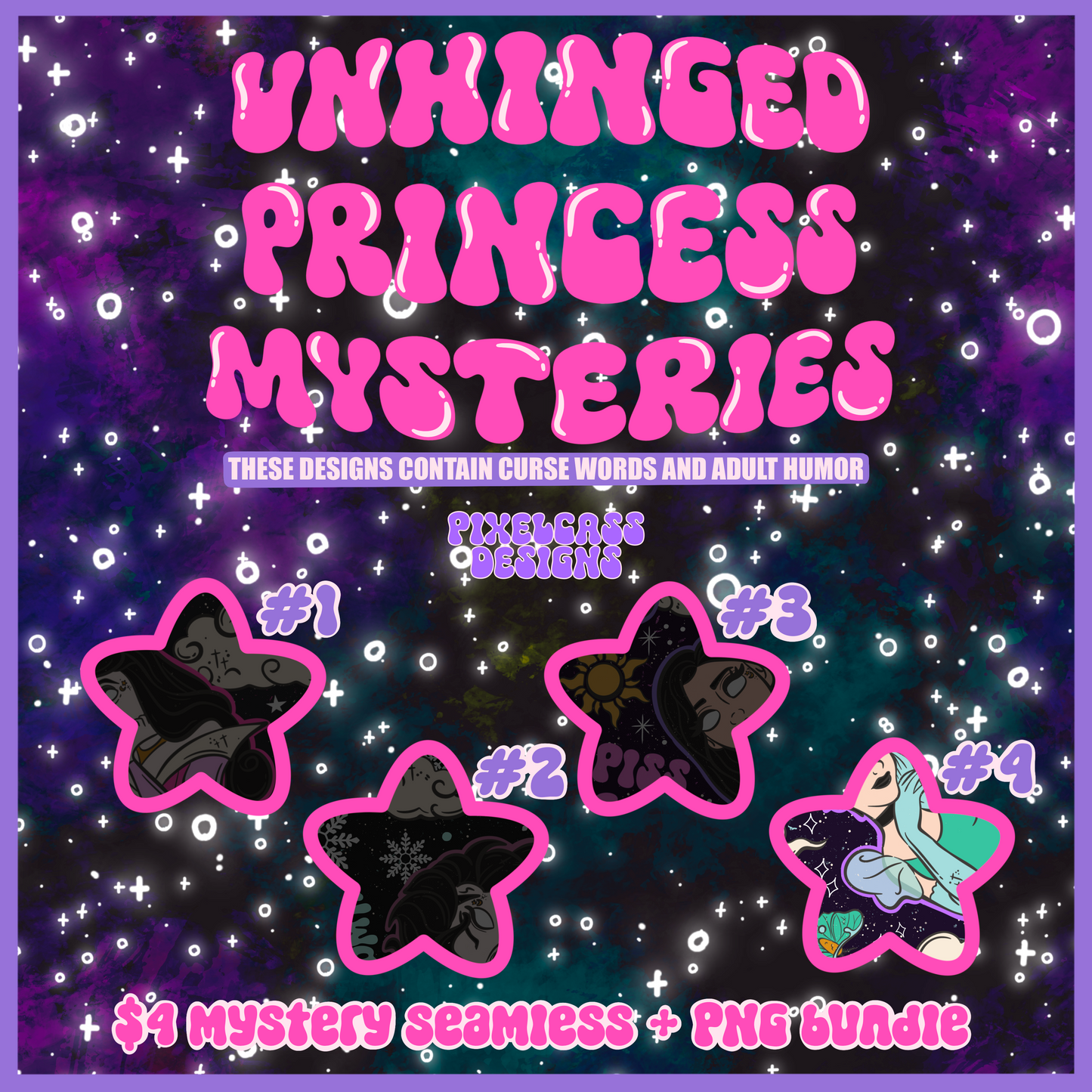 MYSTERY FILES SALE - Unhinged Princesses December 2025