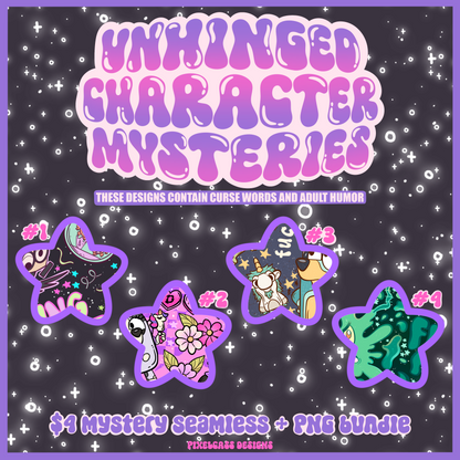 MYSTERY FILES SALE - Unhinged Characters March 2026