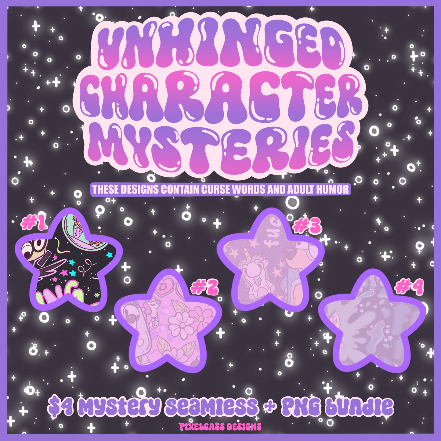 MYSTERY FILES SALE - Unhinged Characters March 2026