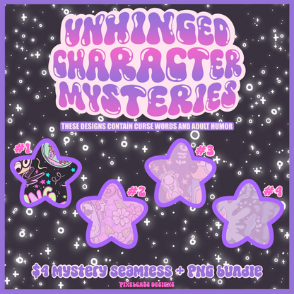 MYSTERY FILES SALE - Unhinged Characters March 2026