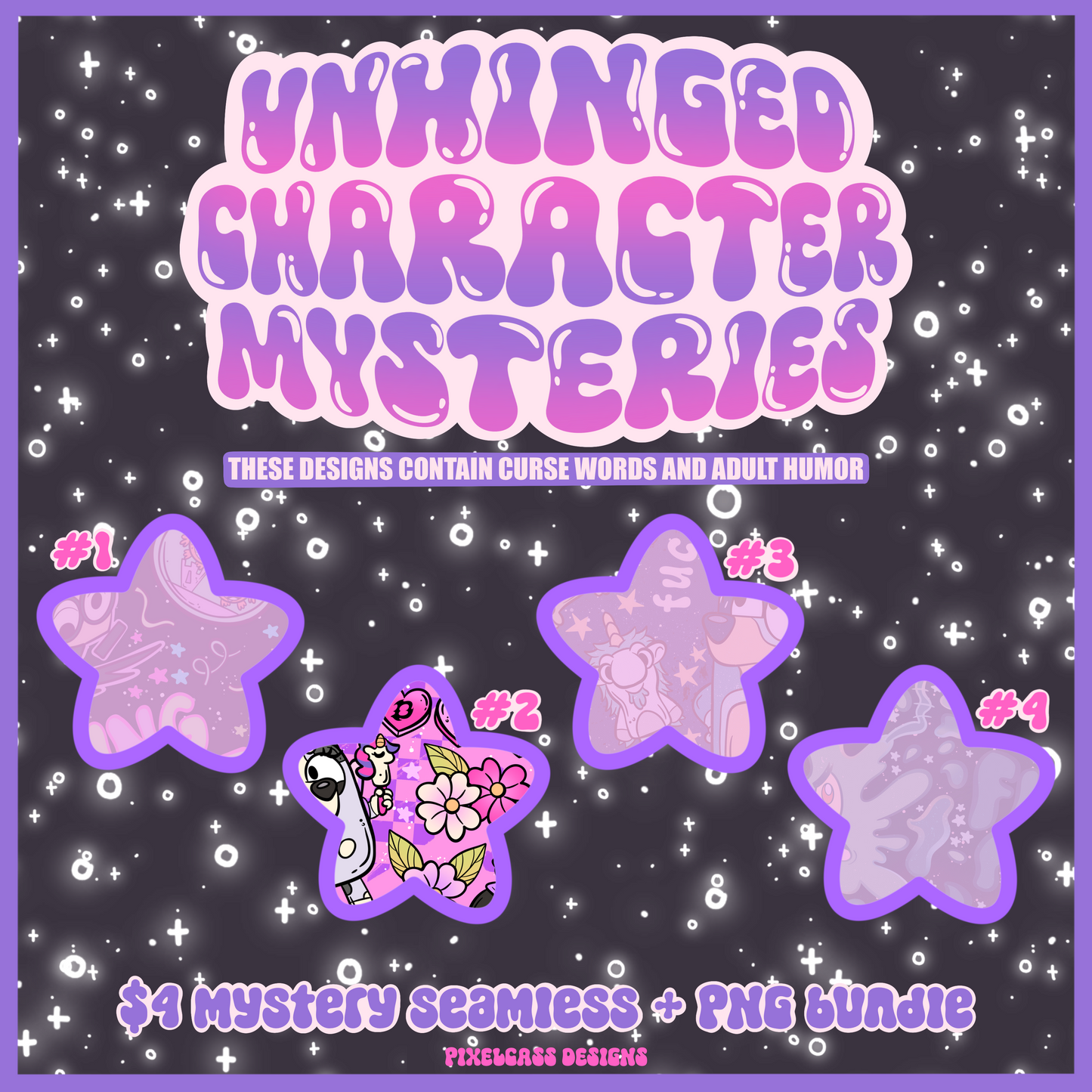 MYSTERY FILES SALE - Unhinged Characters March 2026