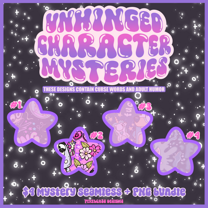 MYSTERY FILES SALE - Unhinged Characters March 2026