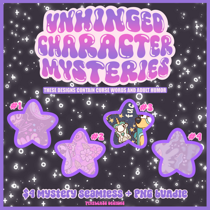 MYSTERY FILES SALE - Unhinged Characters March 2026