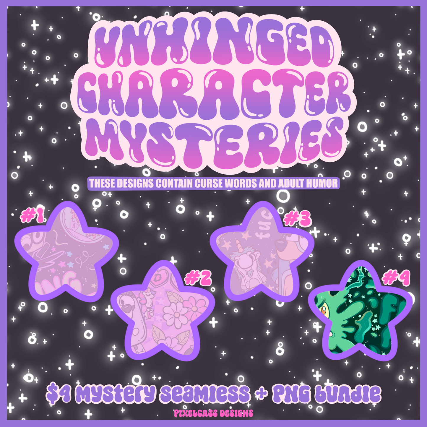 MYSTERY FILES SALE - Unhinged Characters March 2026