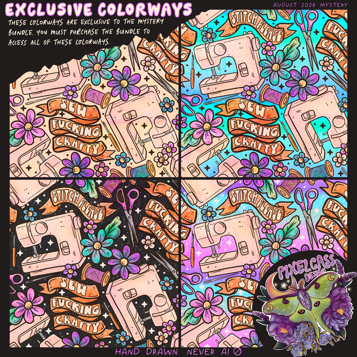 Unhinged Crafters - August 2026 Mystery Sale