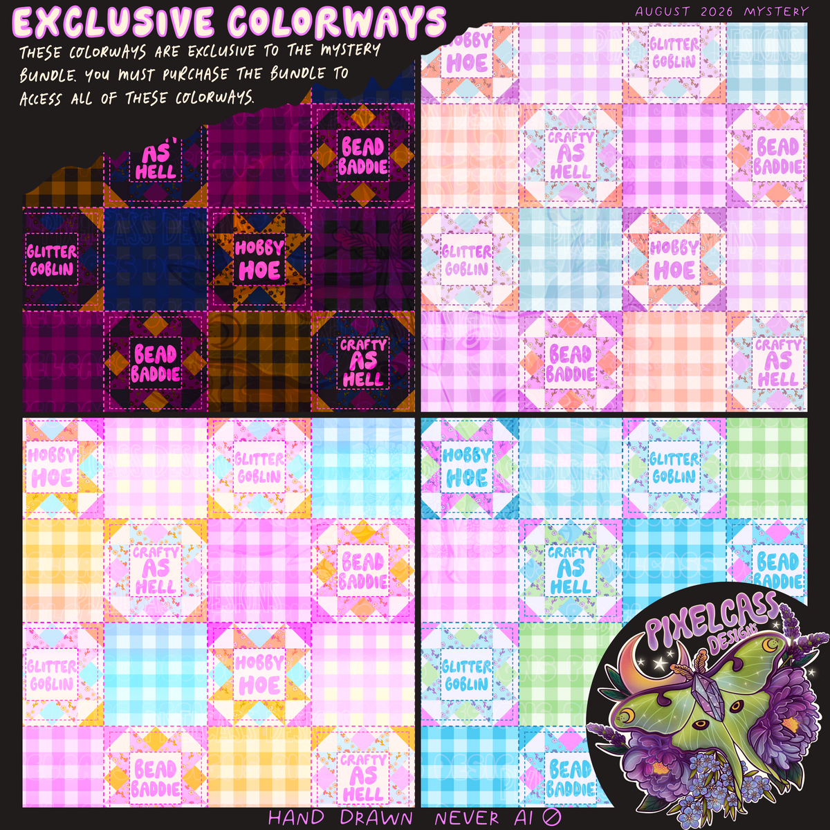 Unhinged Crafters - August 2026 Mystery Sale