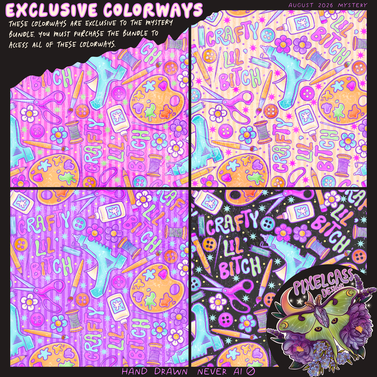 Unhinged Crafters - August 2026 Mystery Sale