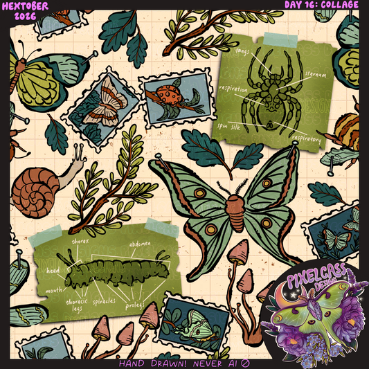 Insect Collage [Hextober 2026]