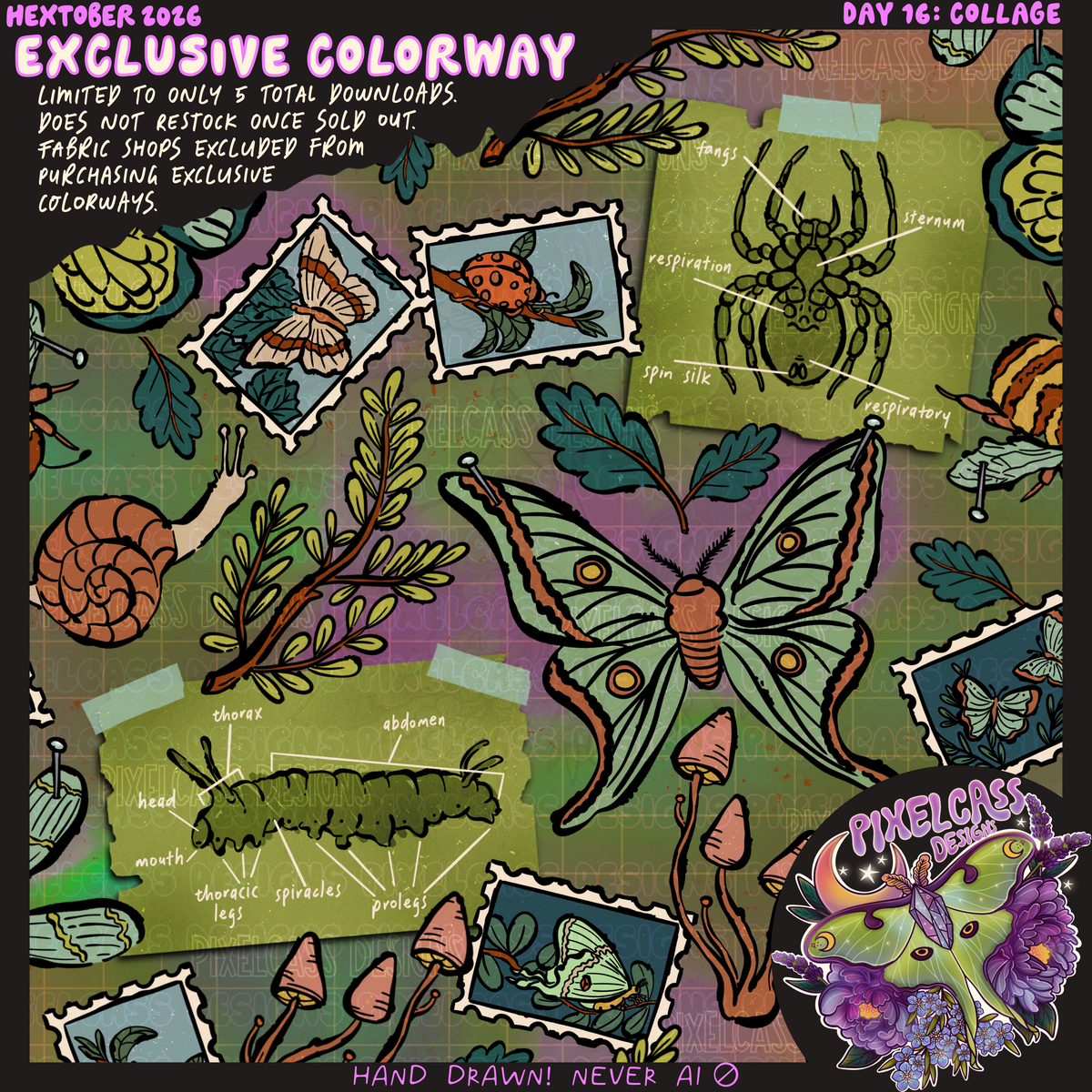 Insect Collage [Hextober 2026]