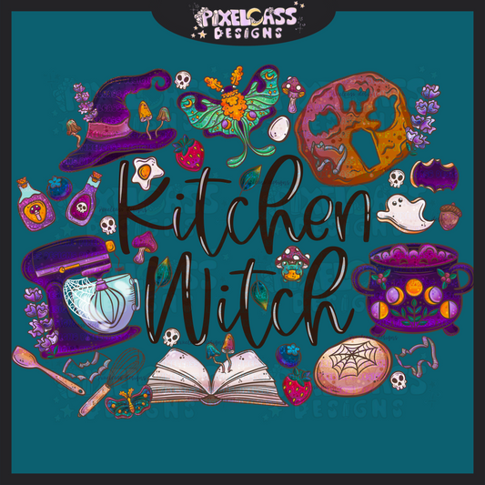 Witchy Kitchen PNG SUBLIMATION