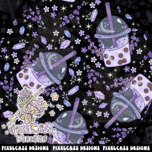 Lavender Boba – pixelcassdesigns