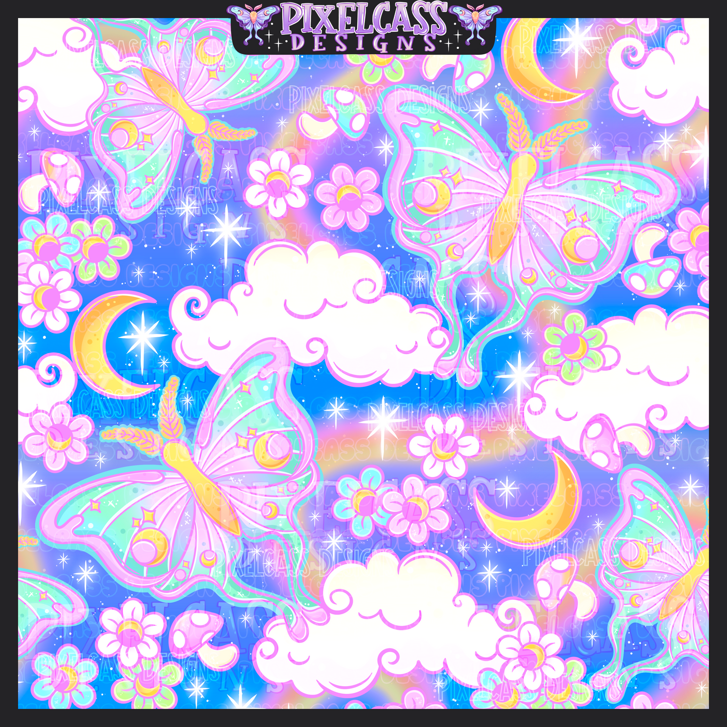 Light Luna Moths [Mystery Re-Color]