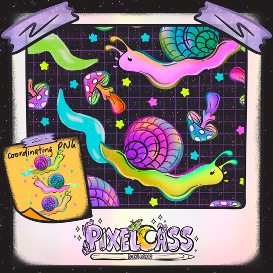 Luminous Snails - Neon Cottagecore Critters [May '26] #3