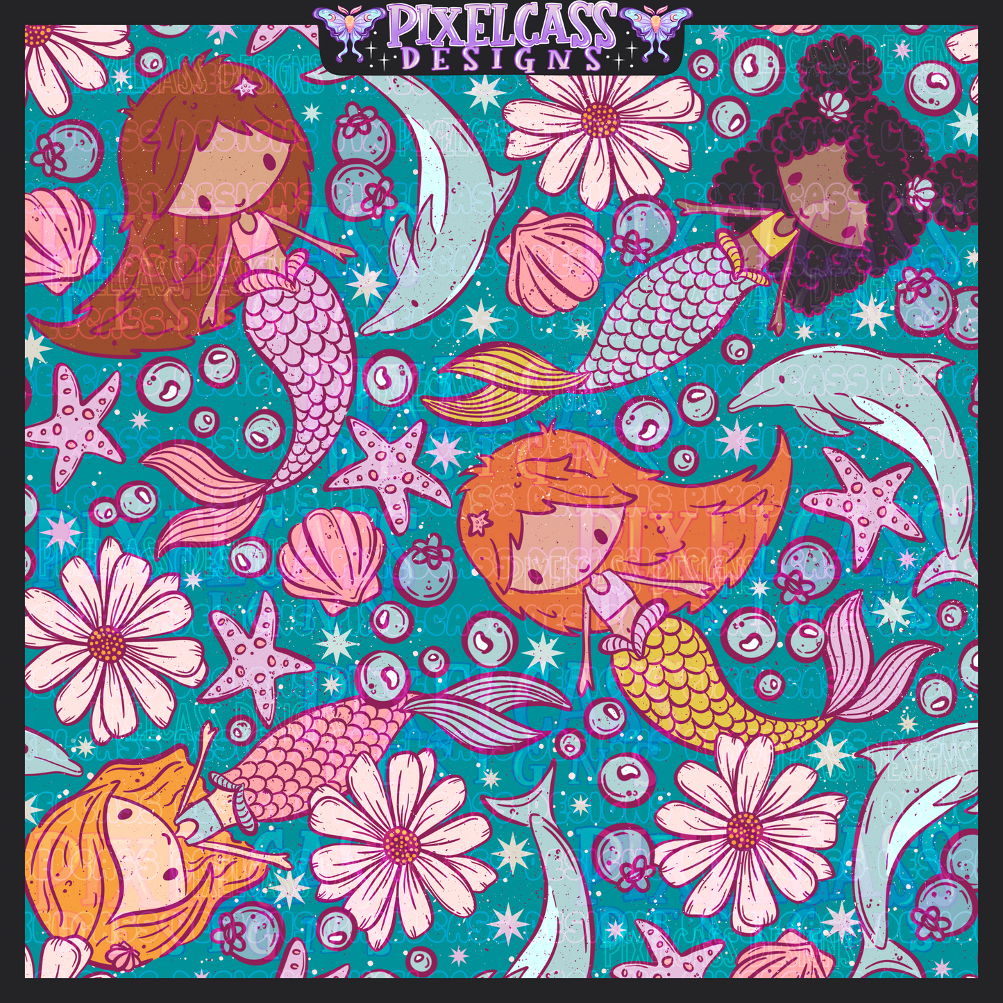 Mermaid Girls [Mystery Re-Color]