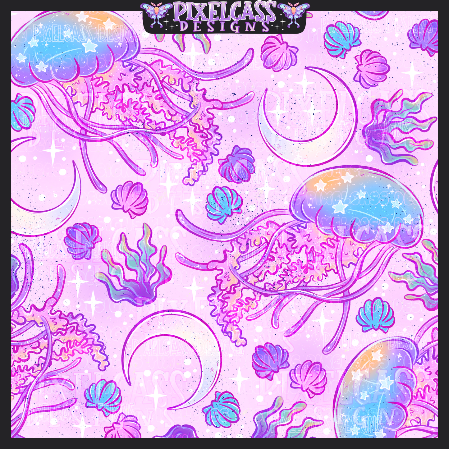 Moon Jellies [Mystery Re-Color]