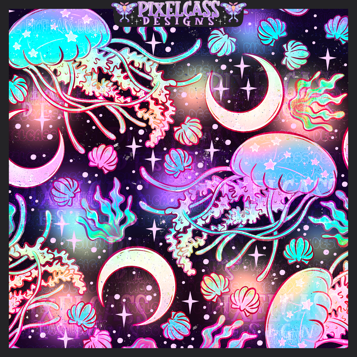Moon Jellies [Mystery Re-Color]