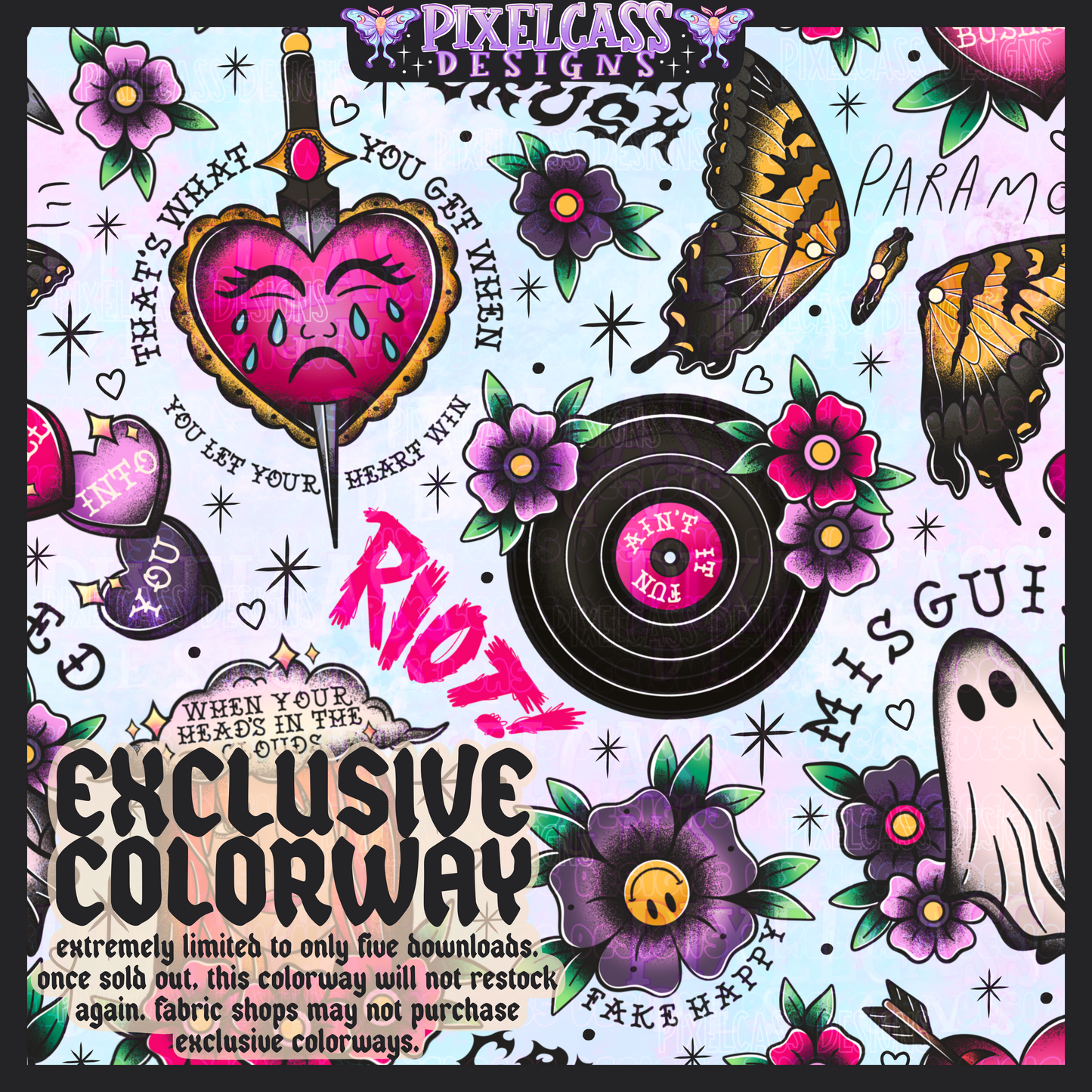 Paramore Tattoo Flash