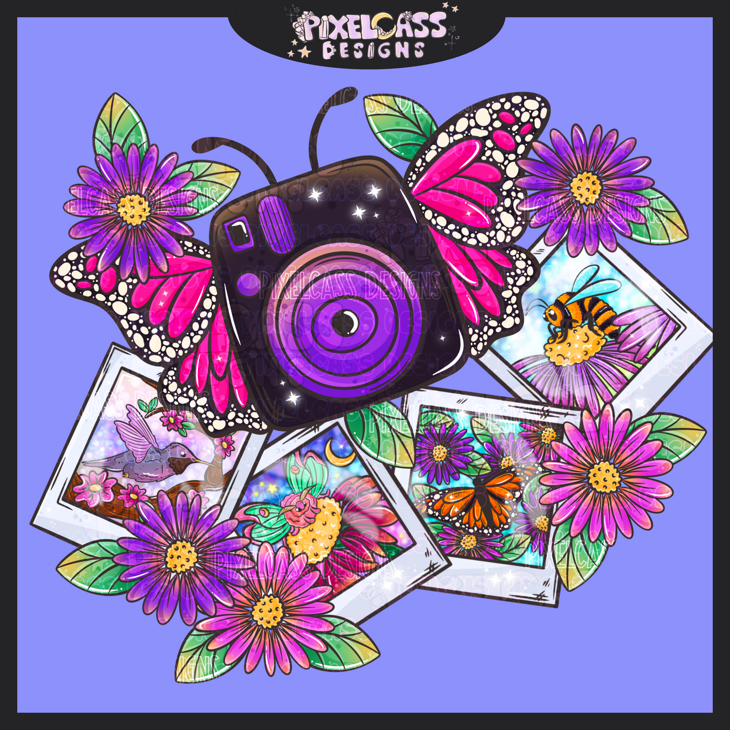 Pollinators Film Cameras PNG SUBLIMATION