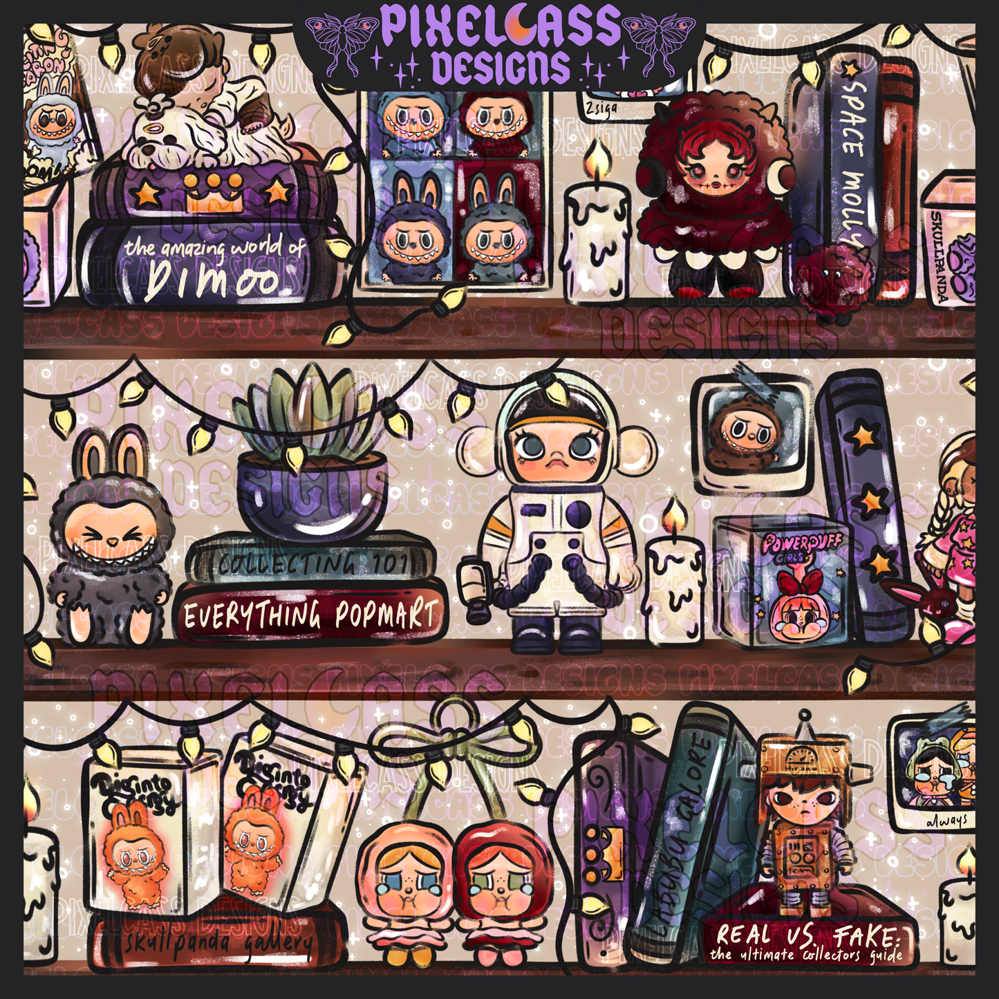 Pop Mart Collection Shelf