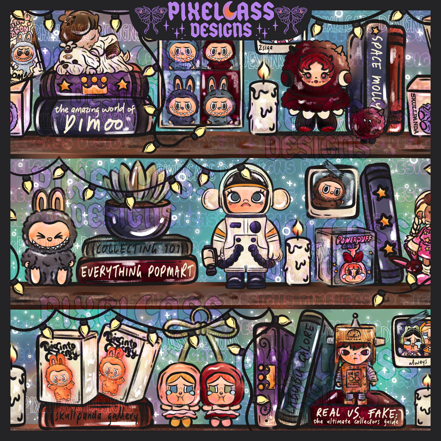 Pop Mart Collection Shelf