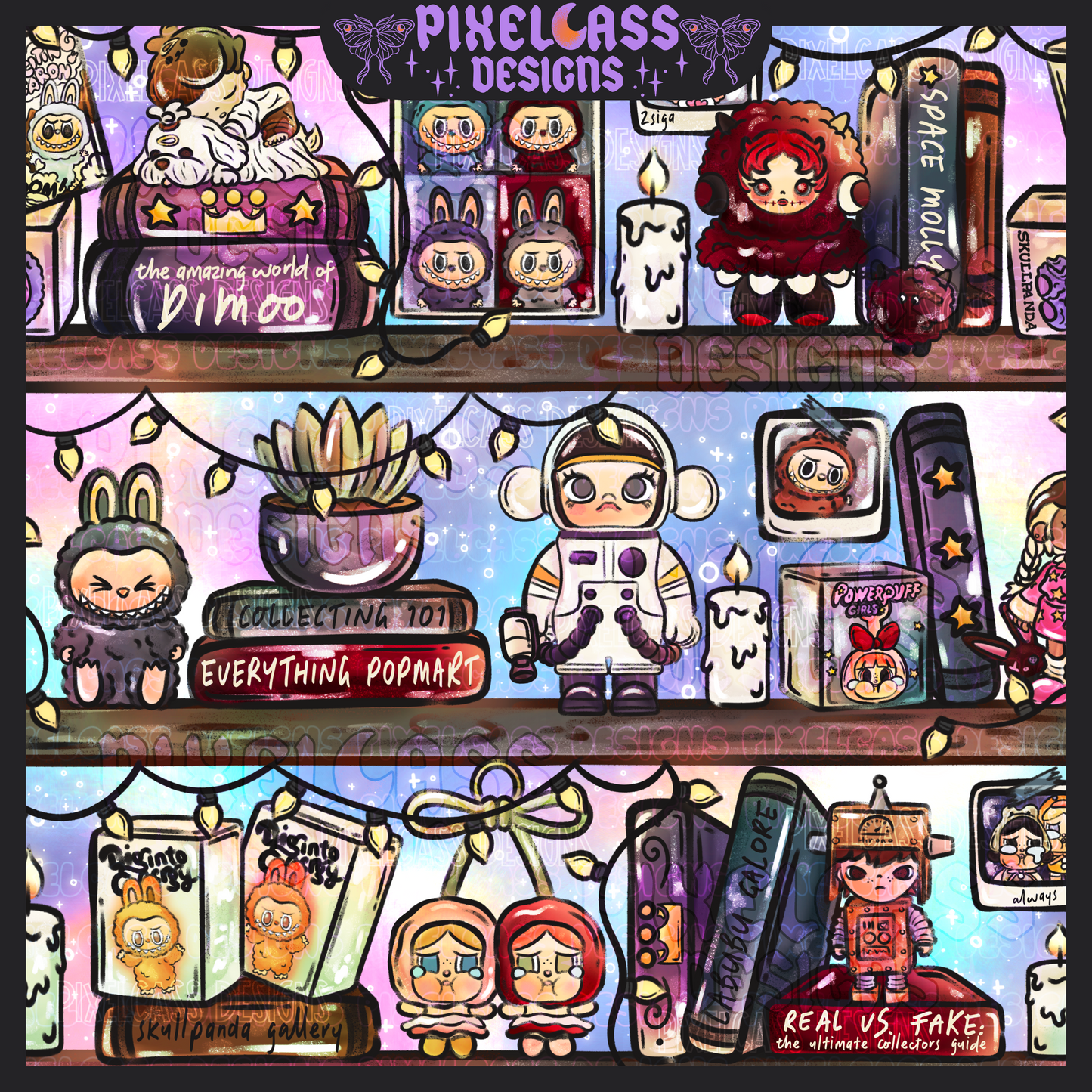 Pop Mart Collection Shelf