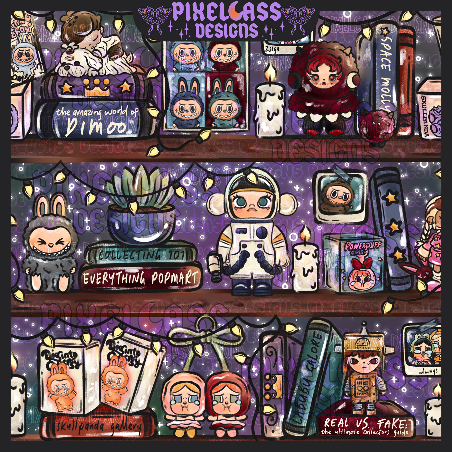 Pop Mart Collection Shelf