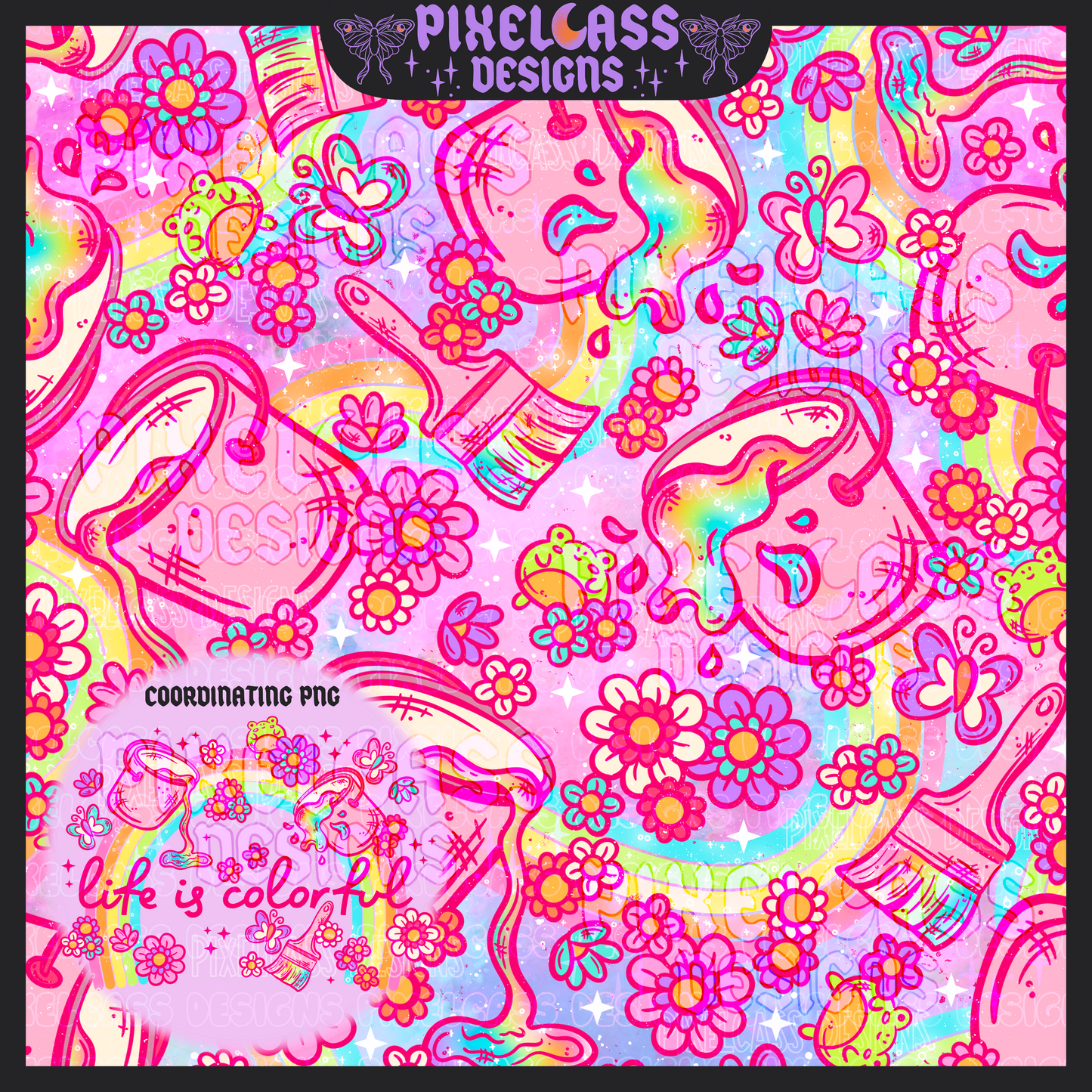 Rainbow Paint - September '25 Mystery #8