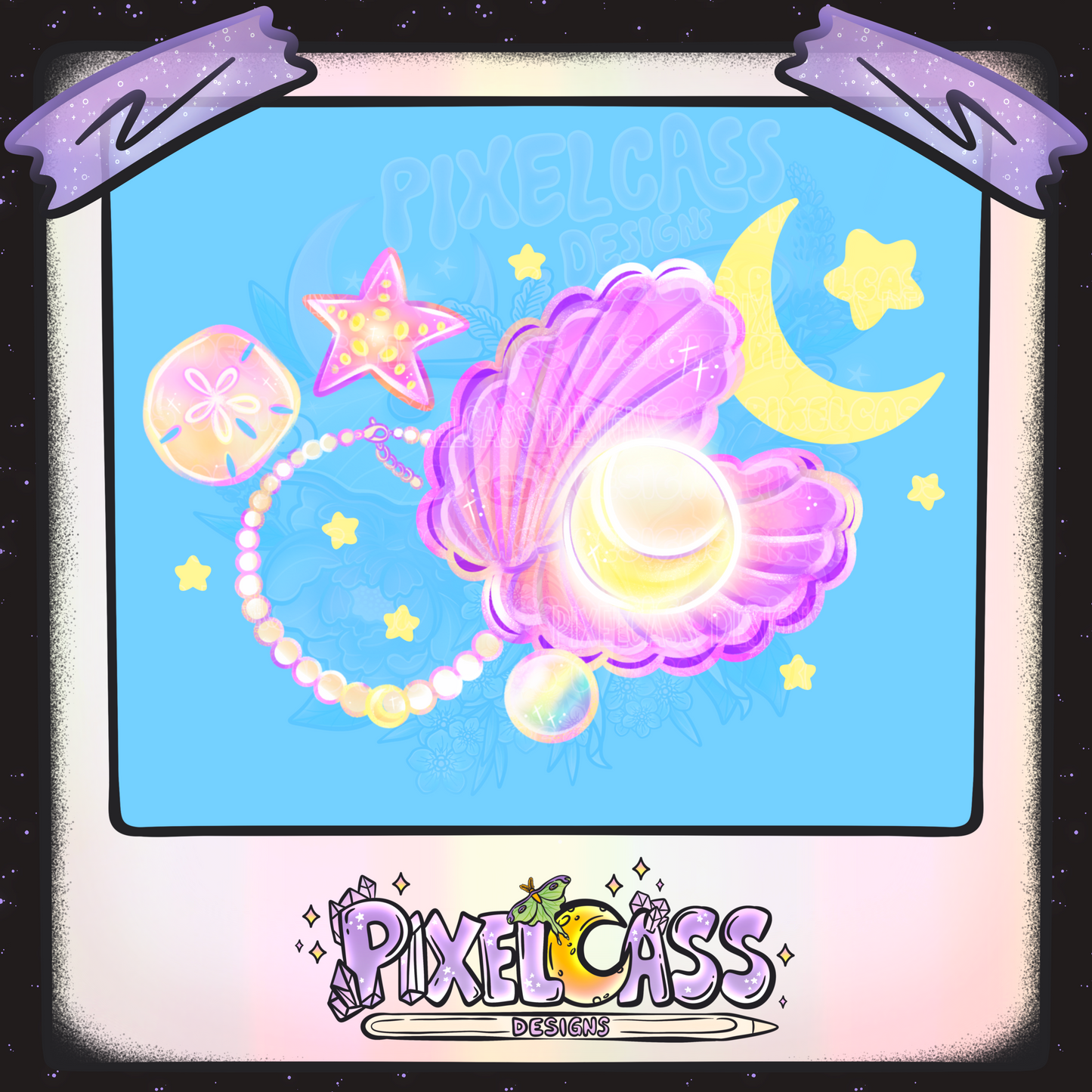 Celestial Shells PNG SUBLIMATION