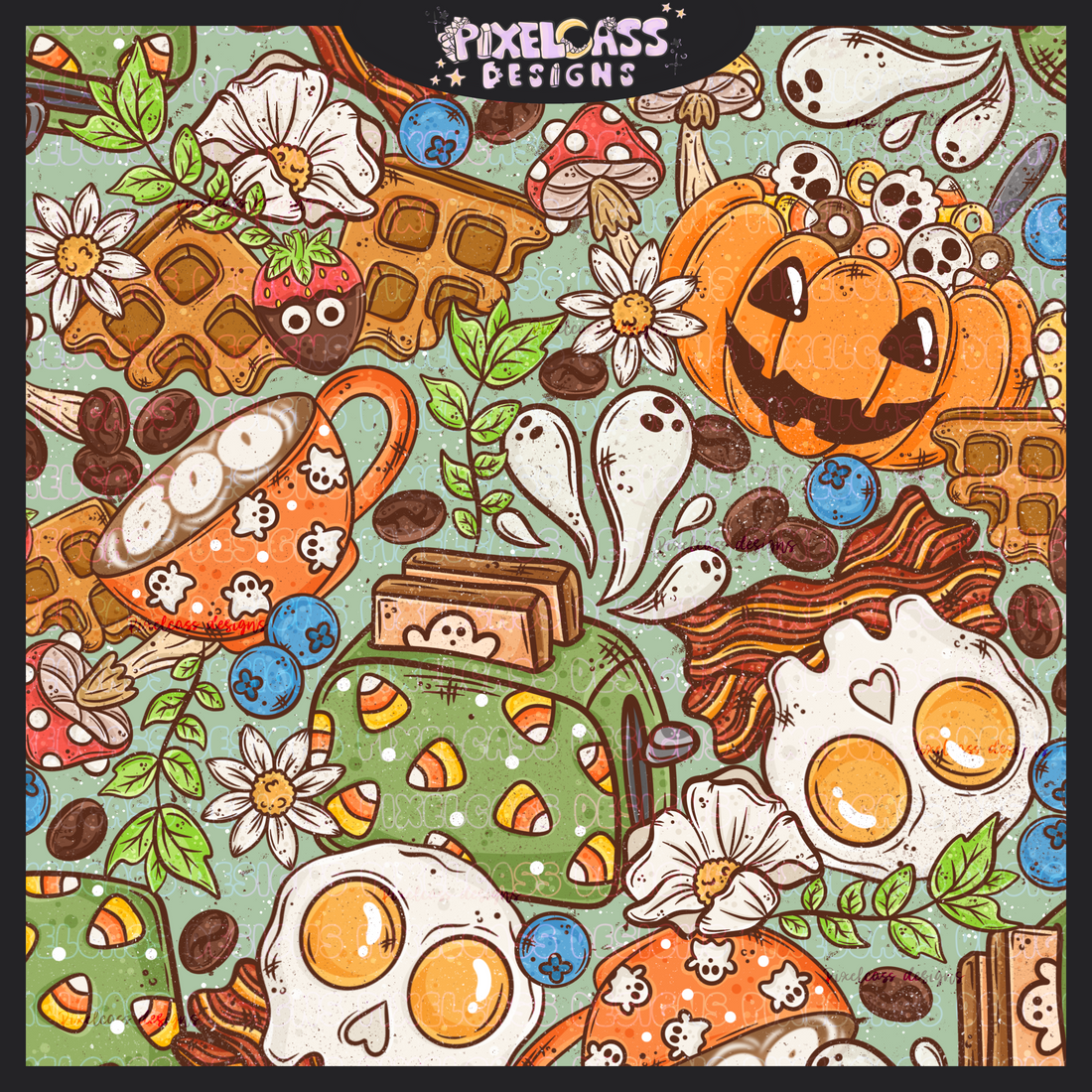 Spooky Cottagecore Brekkie – pixelcassdesigns