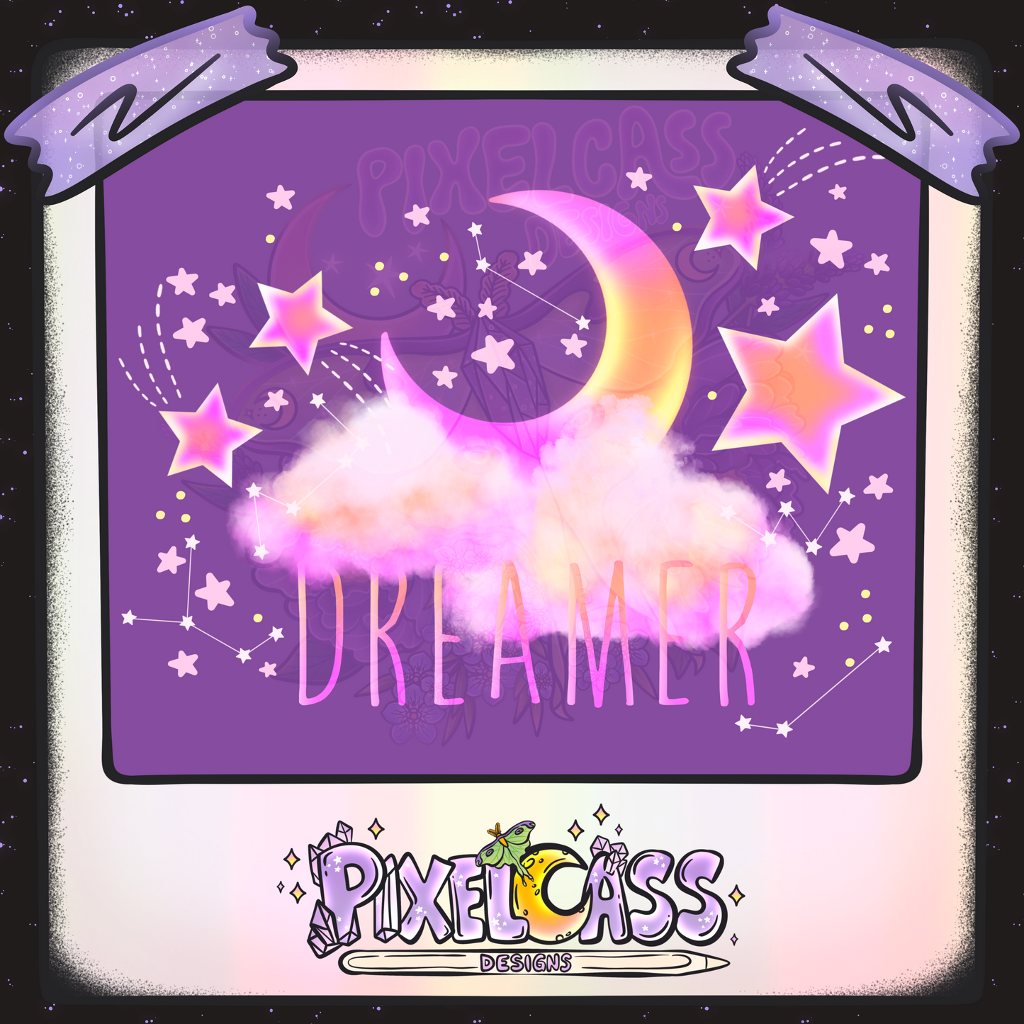 Dreamy Starfall PNG SUBLIMATION