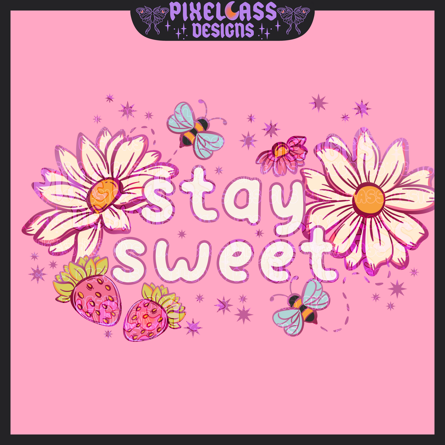 Strawberry Floral - October '25 Mystery #5