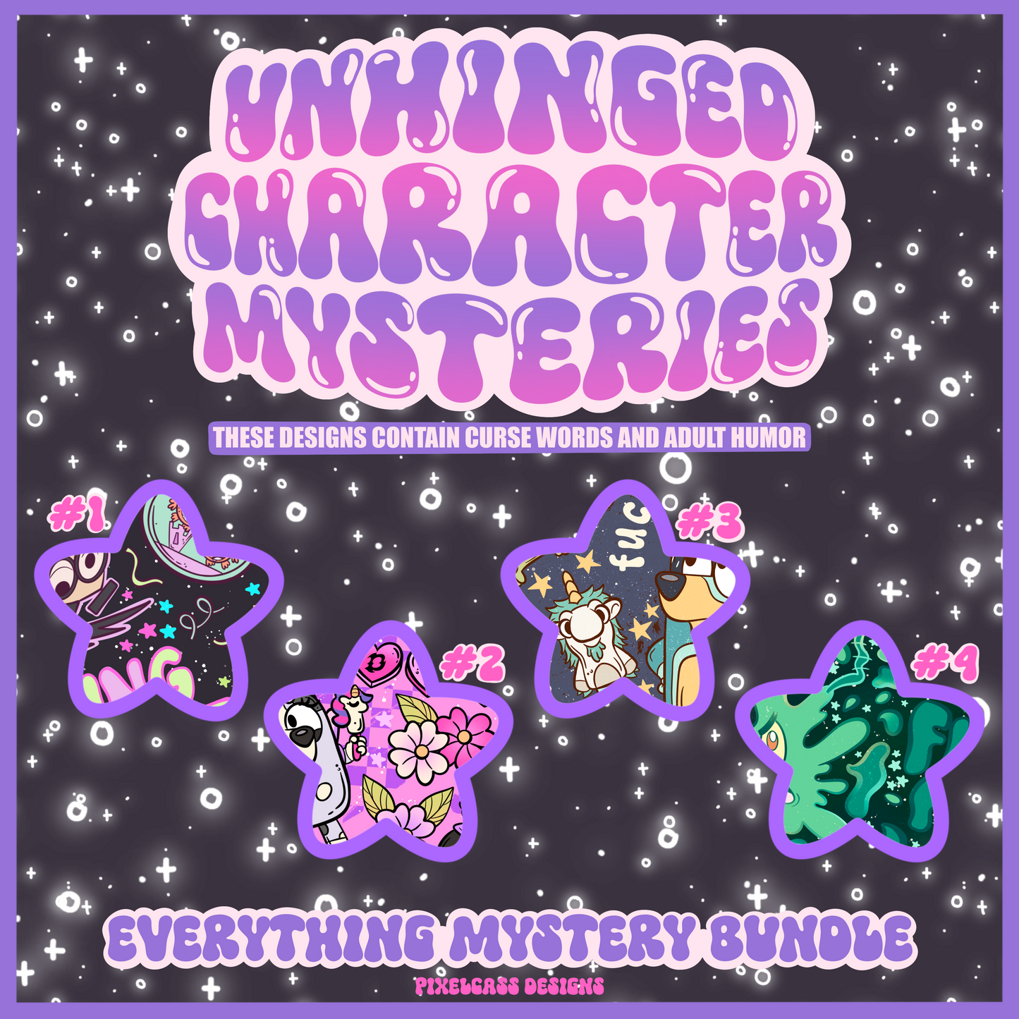 MYSTERY FILES SALE - Unhinged Characters March 2026
