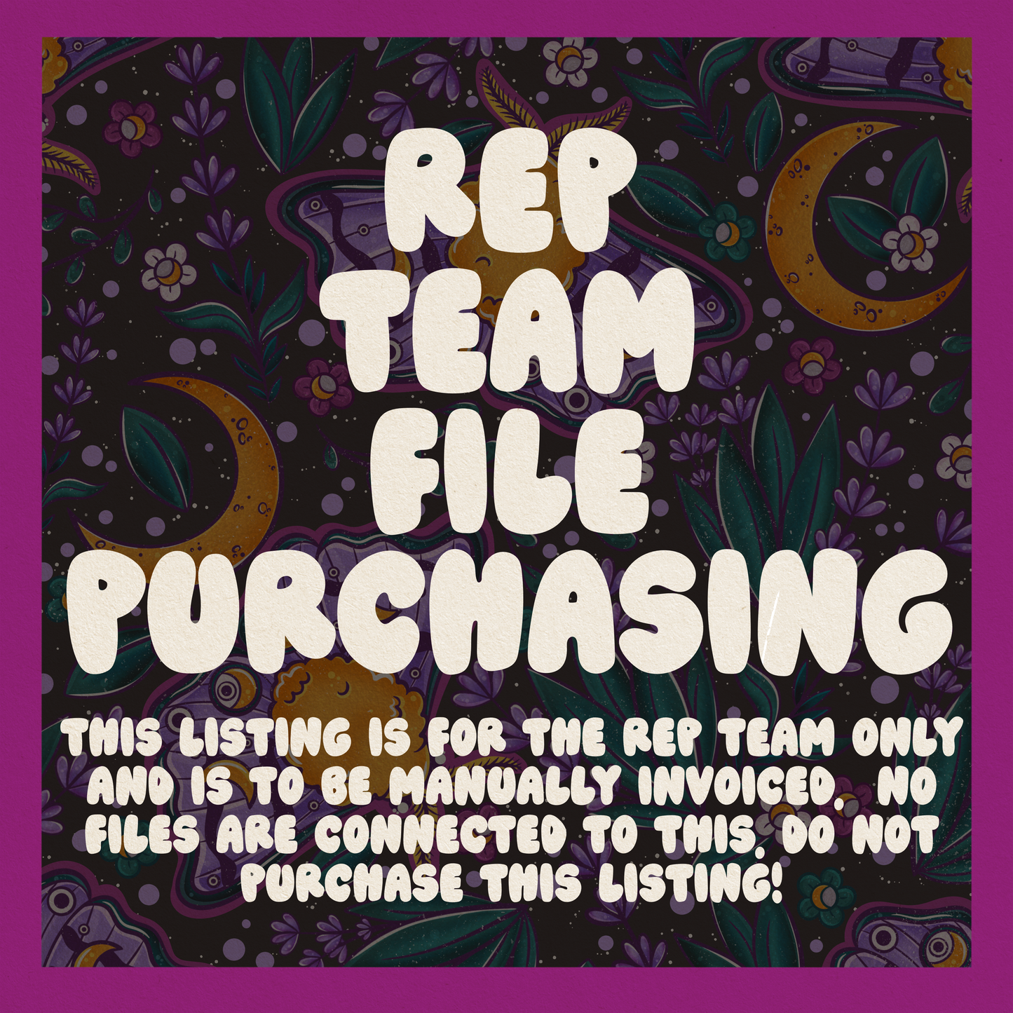 REP TEAM ORDER