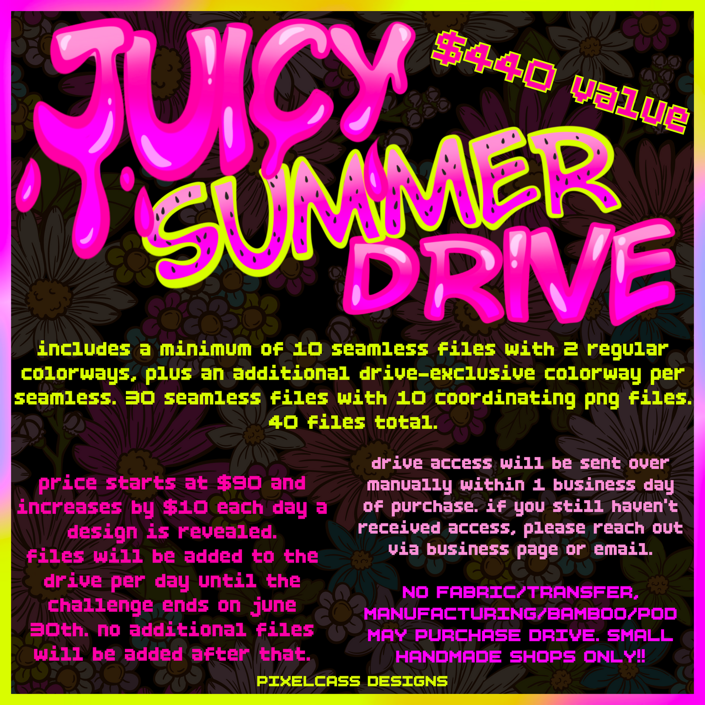 Juicy Summer Challenge DRIVE