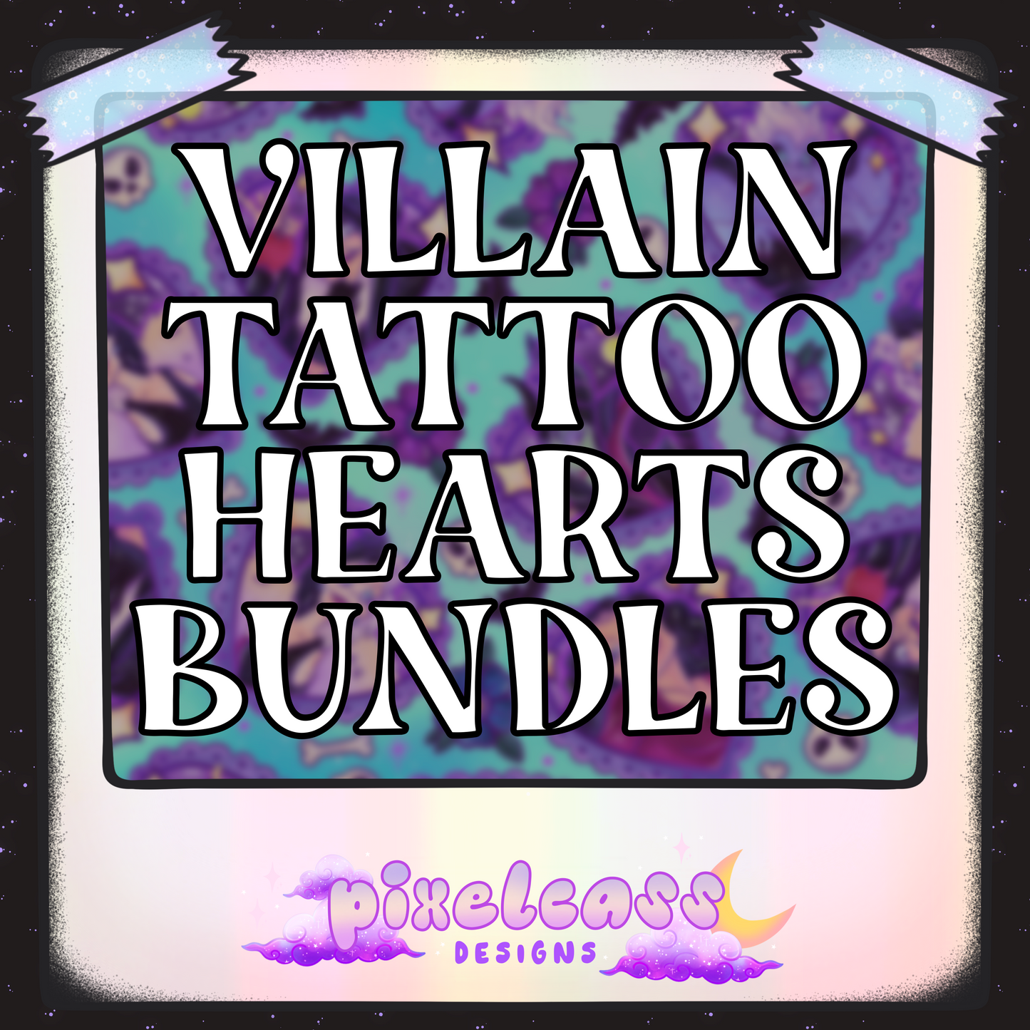 Villains Tattoo Hearts Bundles