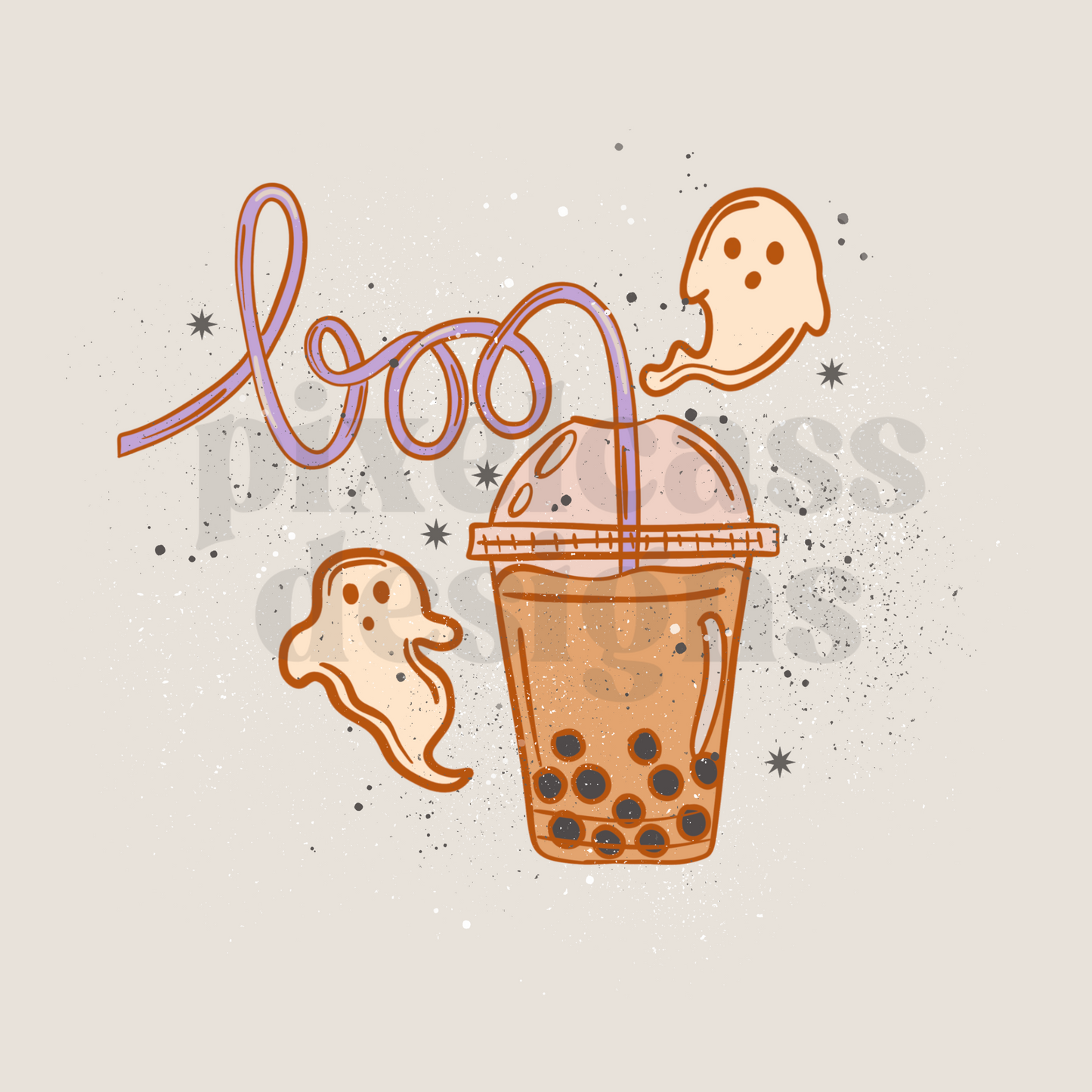 Boo Boba PNG SUBLIMATION