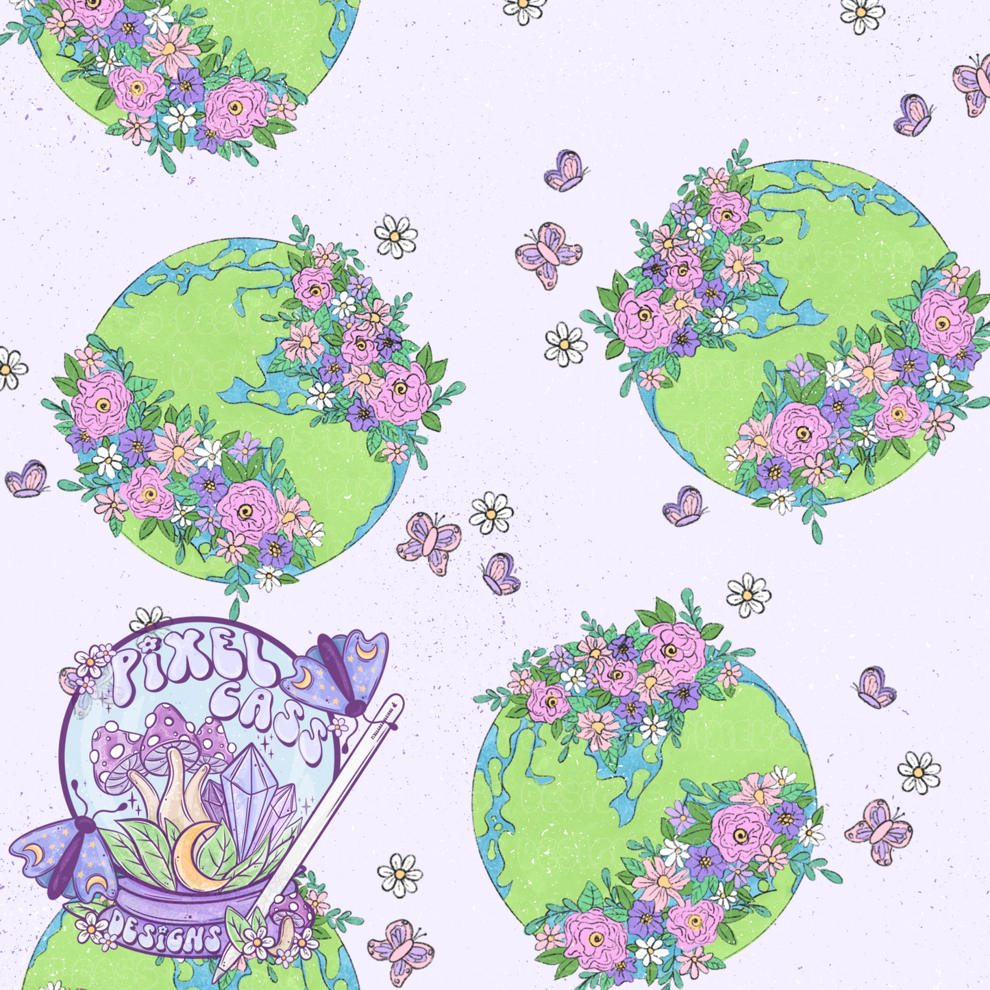 Floral Earth