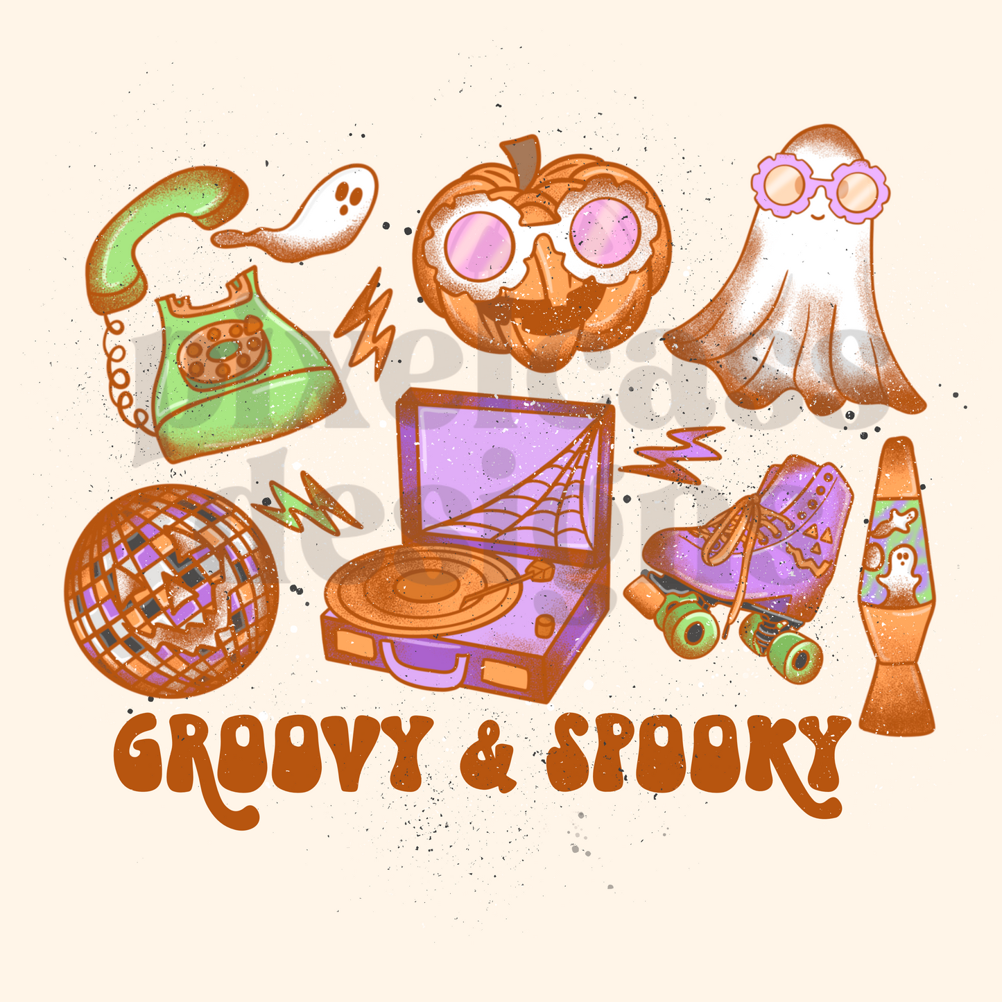 Groovy & Spooky PNG SUBLIMATION